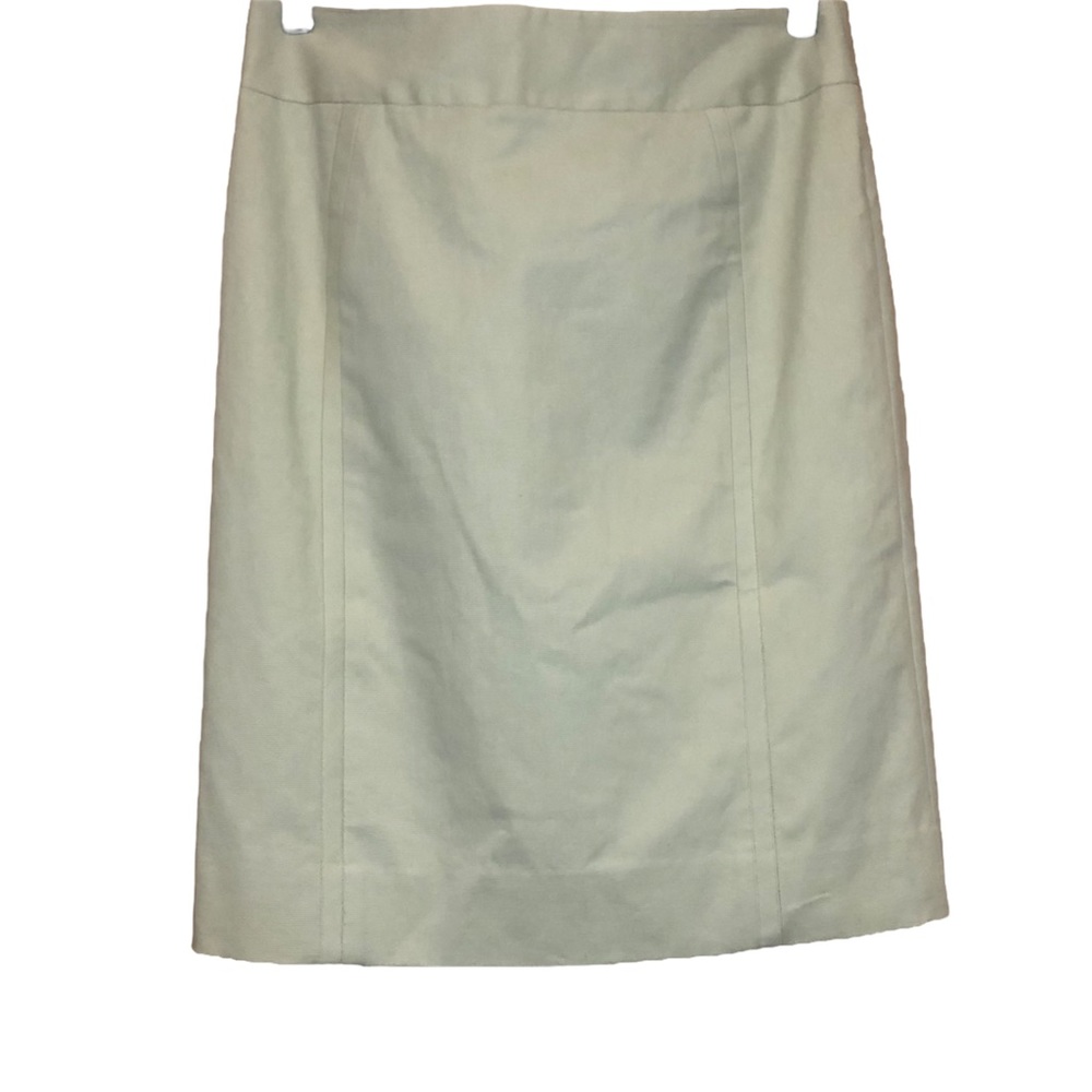 Carlisle || NWT || Celadon Cream Pencil Skirt